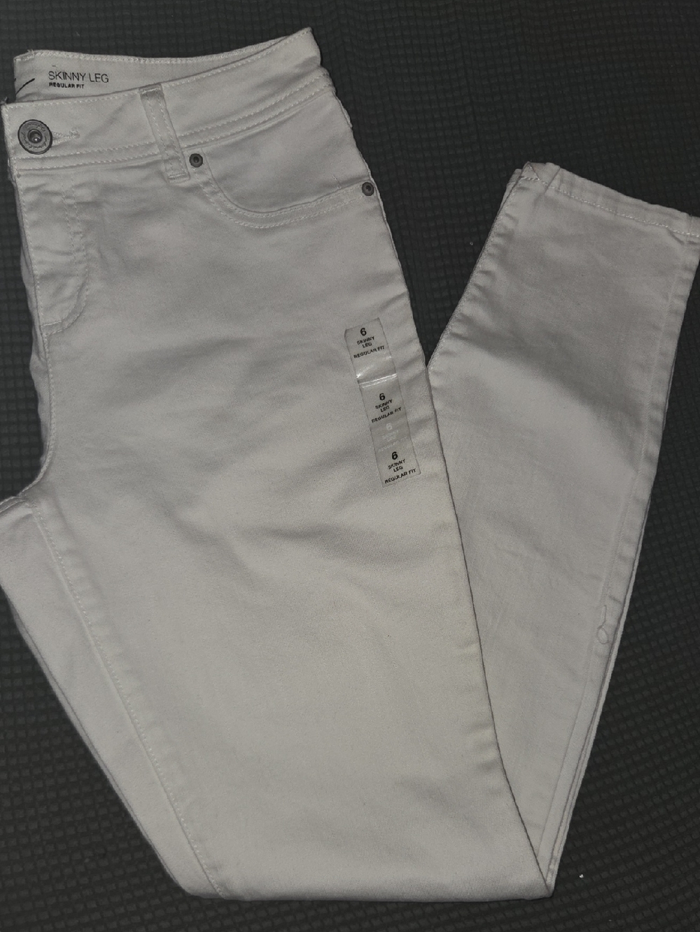 INC International Concepts White Skinny Jeans for Women